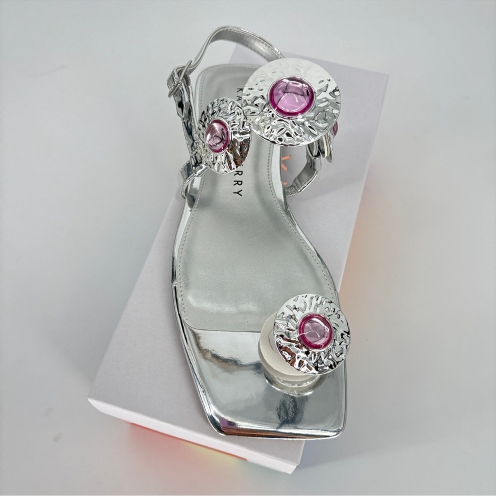 New With Box Katy Perry Collections Camie Stone Sandals Size 7 - Picture 3 of 6